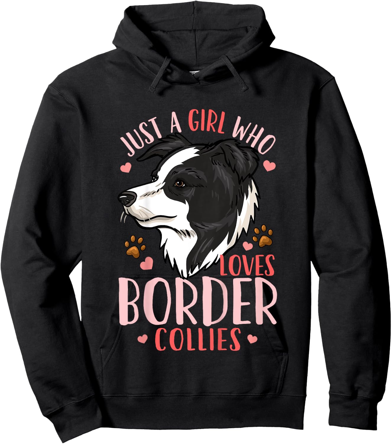 Border Collie Gift Hoodie - Hoodie | Black