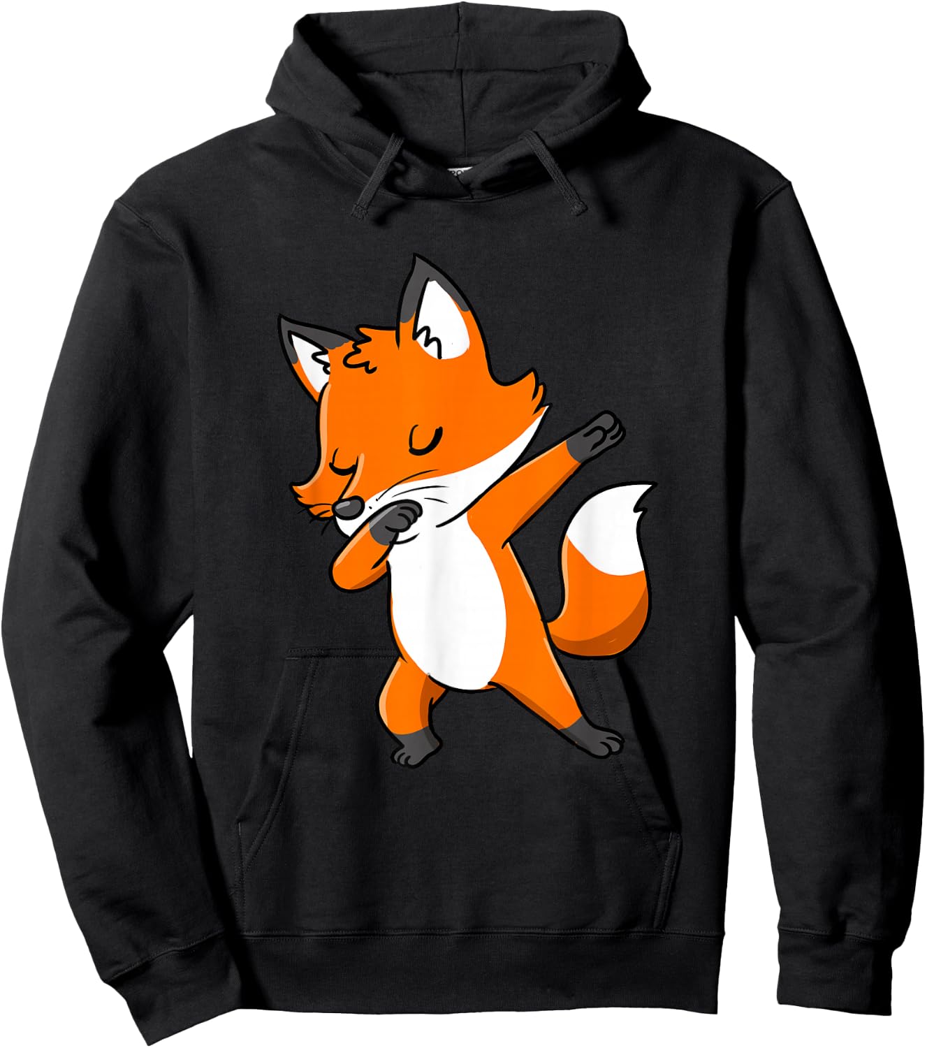 Dabbing Fox Hoodie - Hoodie | Black