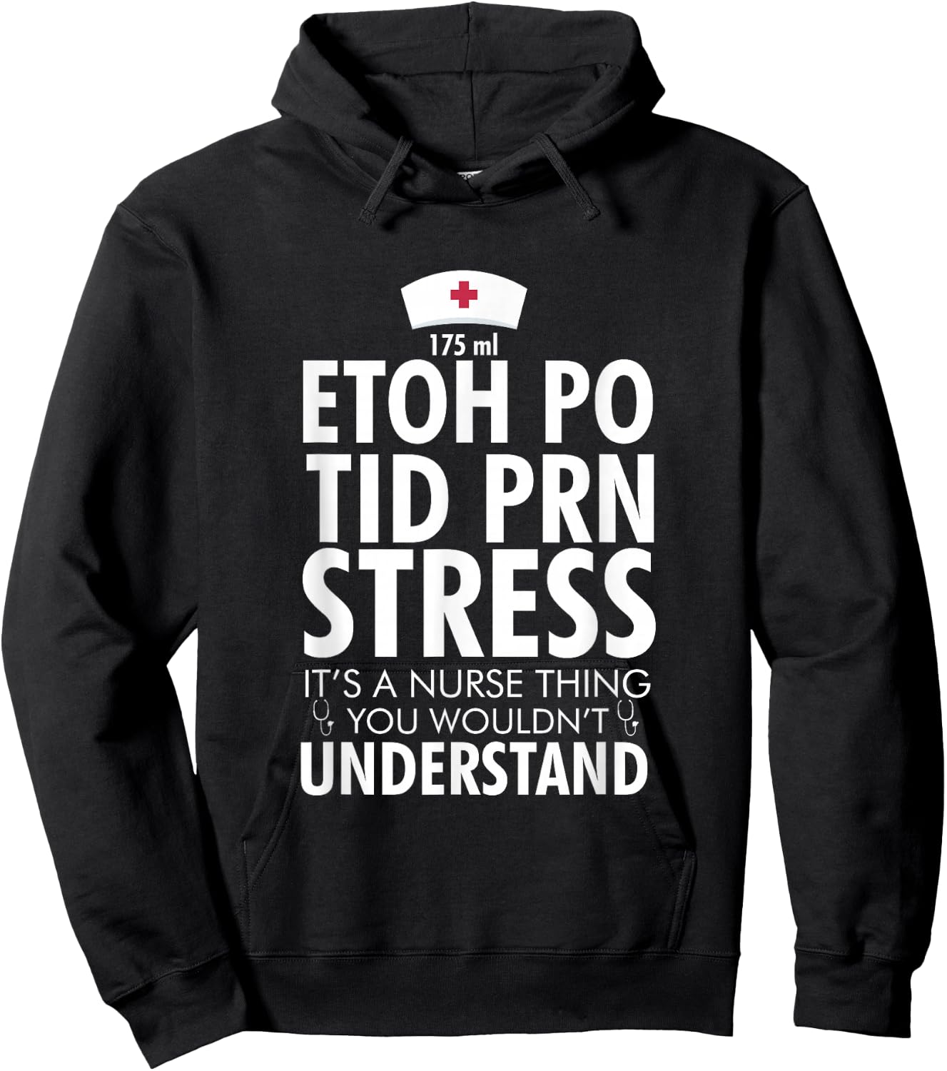 It's A Nurse Thing Funny Nurses Gifts or Hoodie - Hoodie | Black