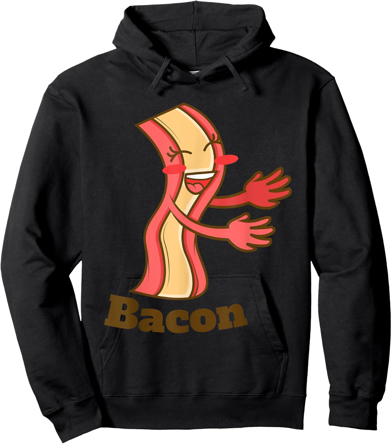 Funny BACON And Egg Duo Valentines Halloween Simple Costume Hoodie - Hoodie | Black
