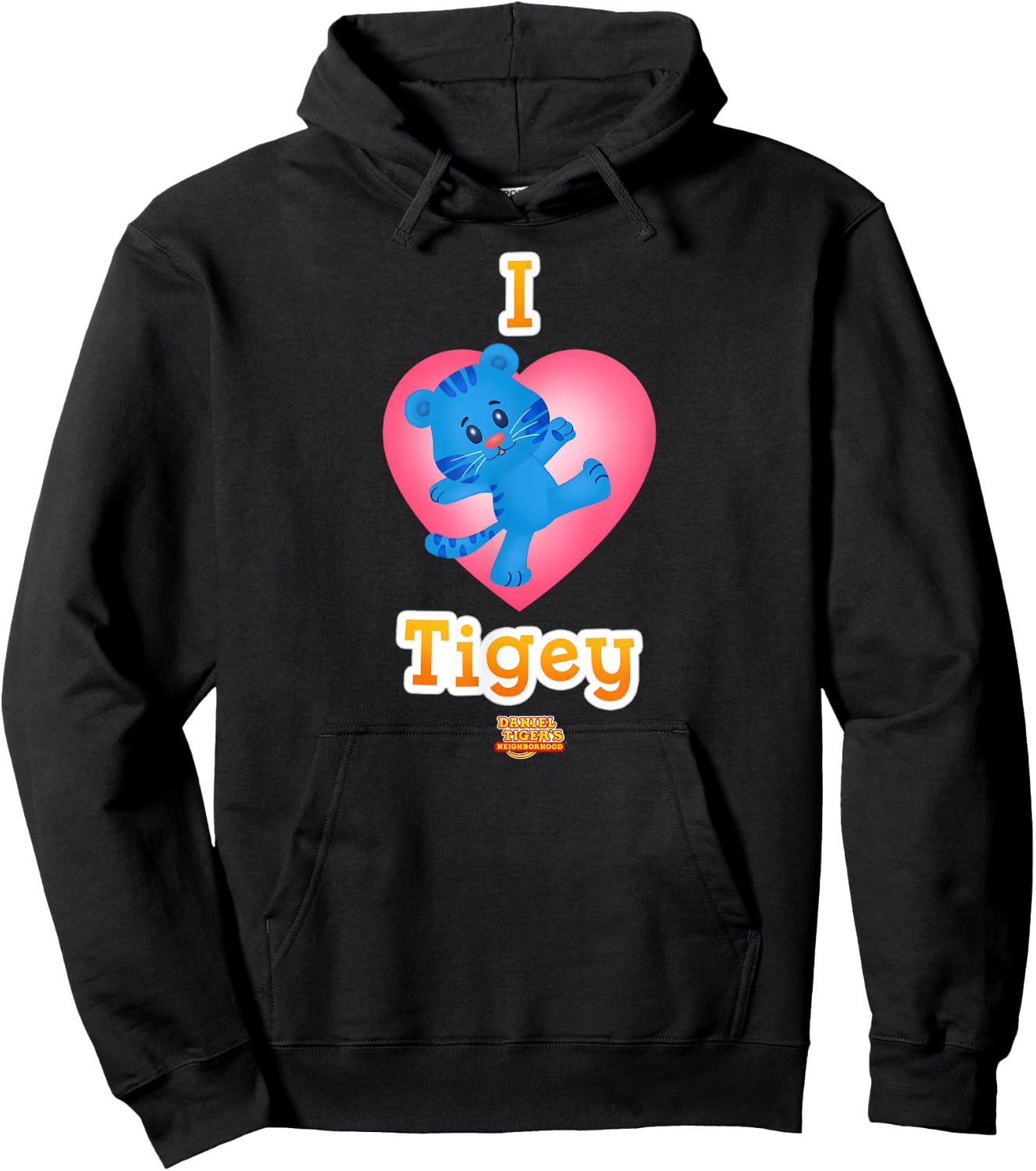 Daniel Tiger's Neighborhood: Tigey Hoodie - Hoodie | Black