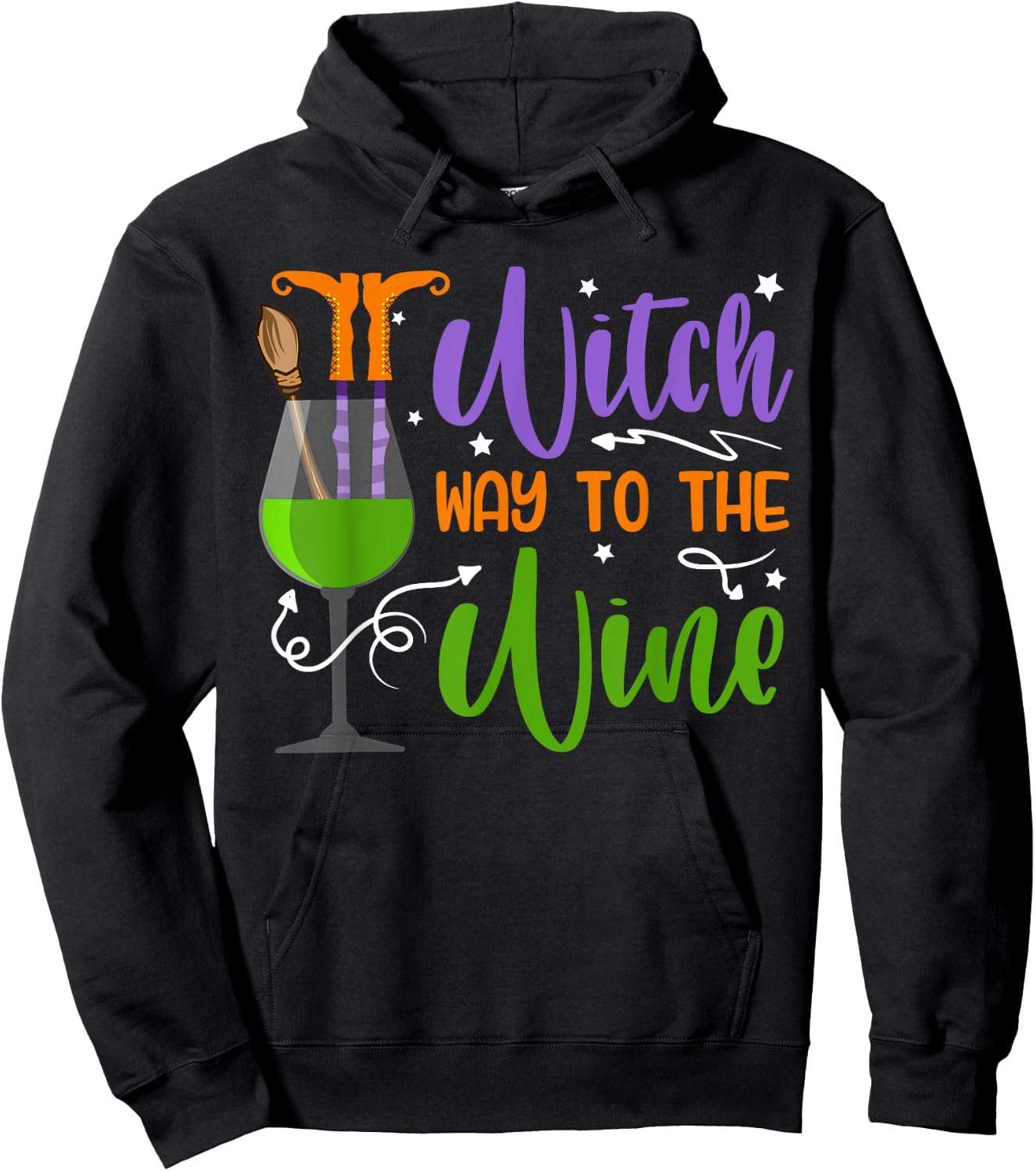 Halloween 2024 Ghost Trick or Treat Outfit Halloween Party Hoodie - Hoodie | Black