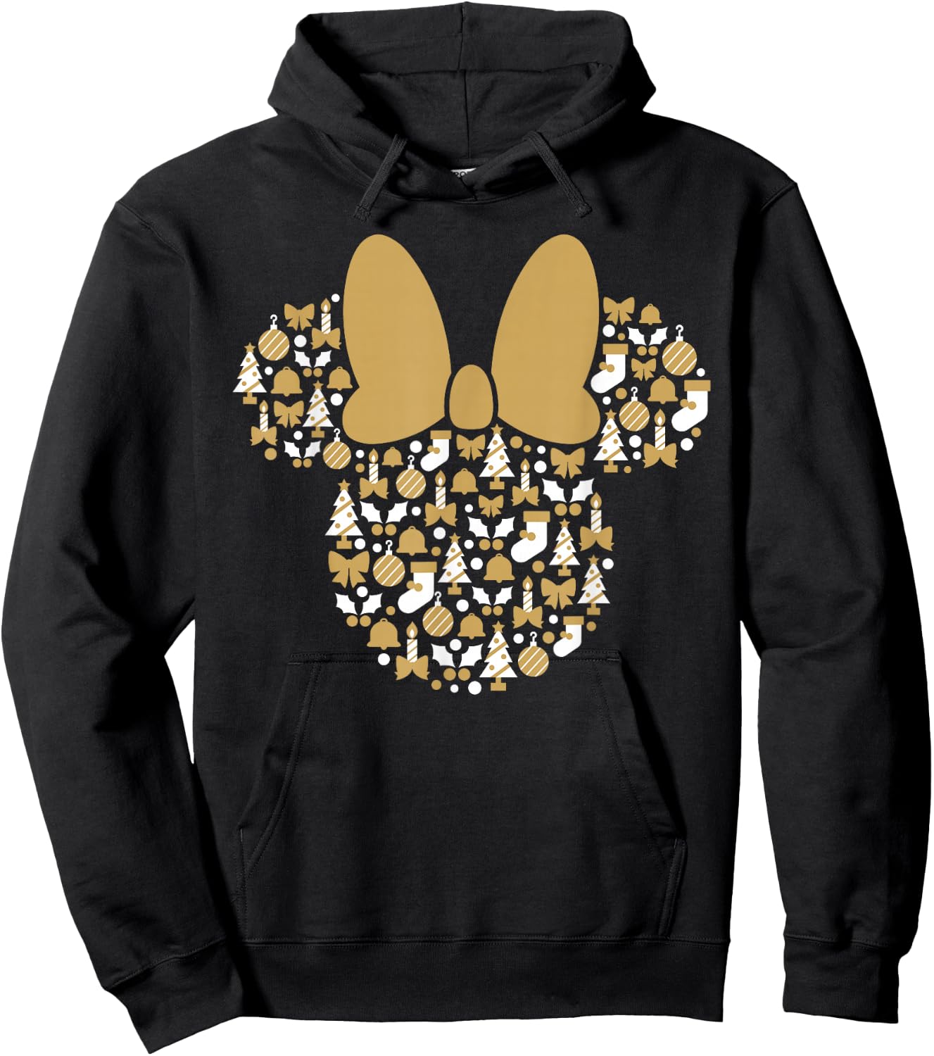 Disney Minnie Mouse Icon Holiday Cheer Hoodie - Hoodie | Black
