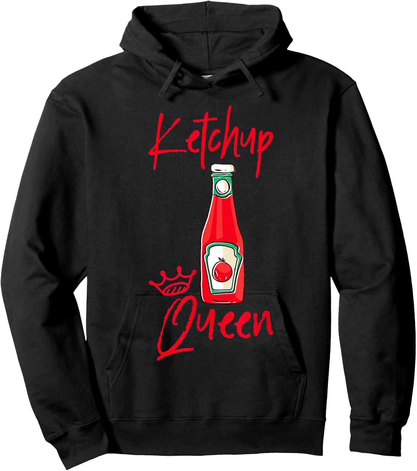 Ketchup Queen Hoodie - Hoodie | Black
