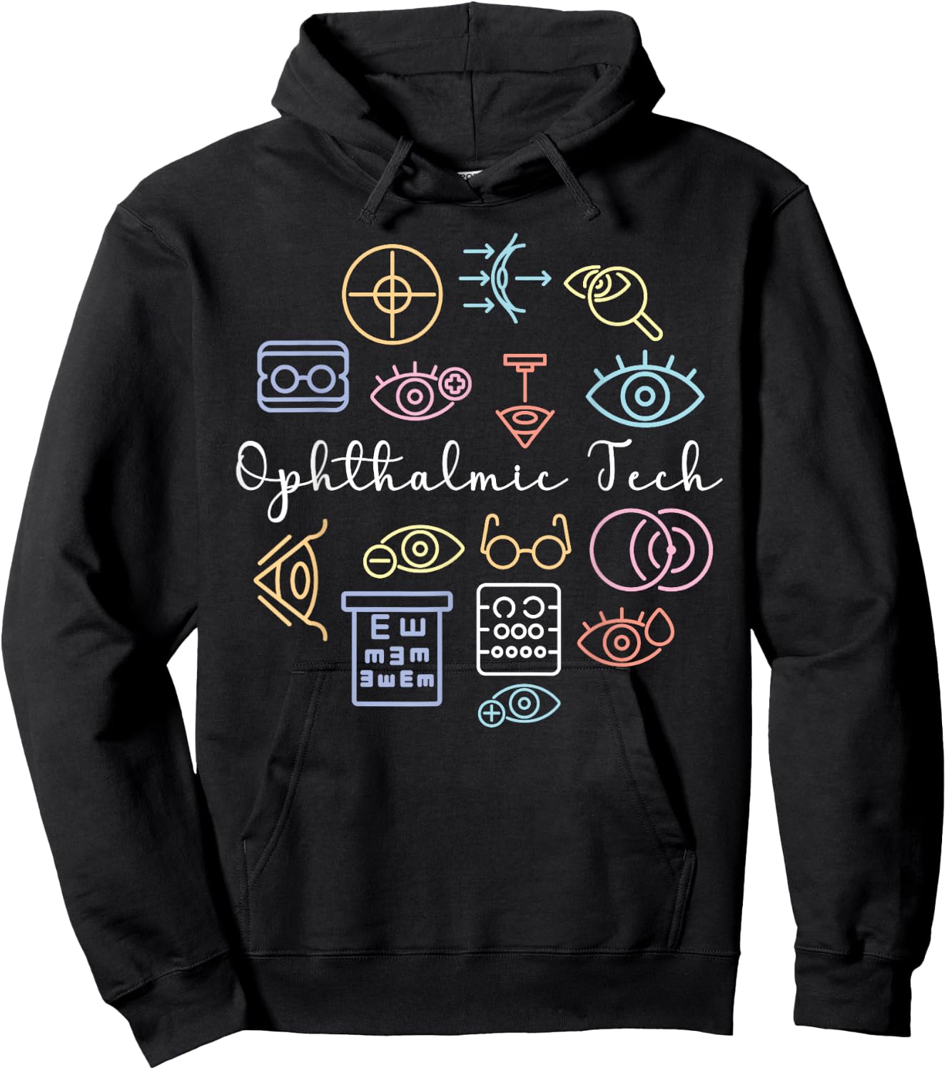 Ophthalmic Tech Ophthalmic Technician Best Ophthalmic Tech Hoodie - Hoodie | Black