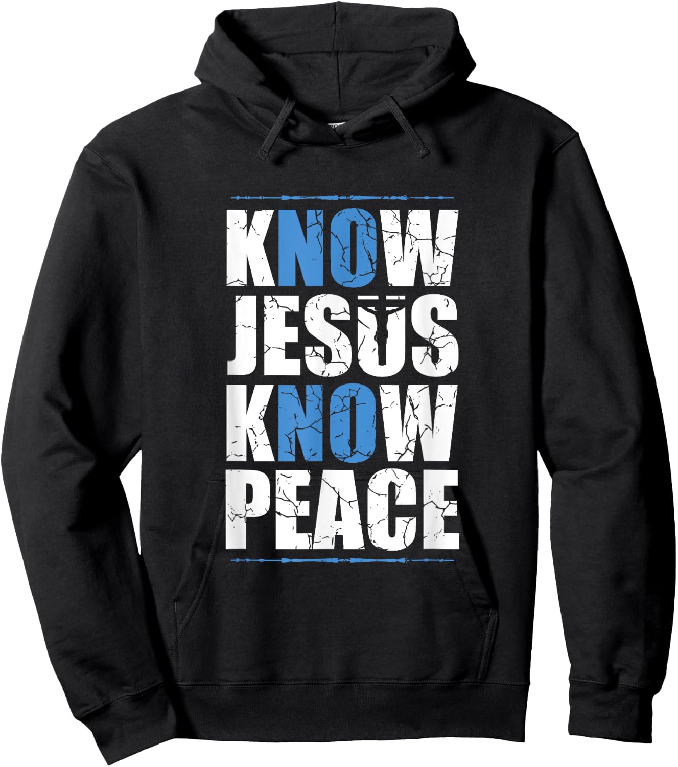 Jesus Love Bible Know Jesus Know Peace No Jesus No Peace Hoodie - Hoodie | Black