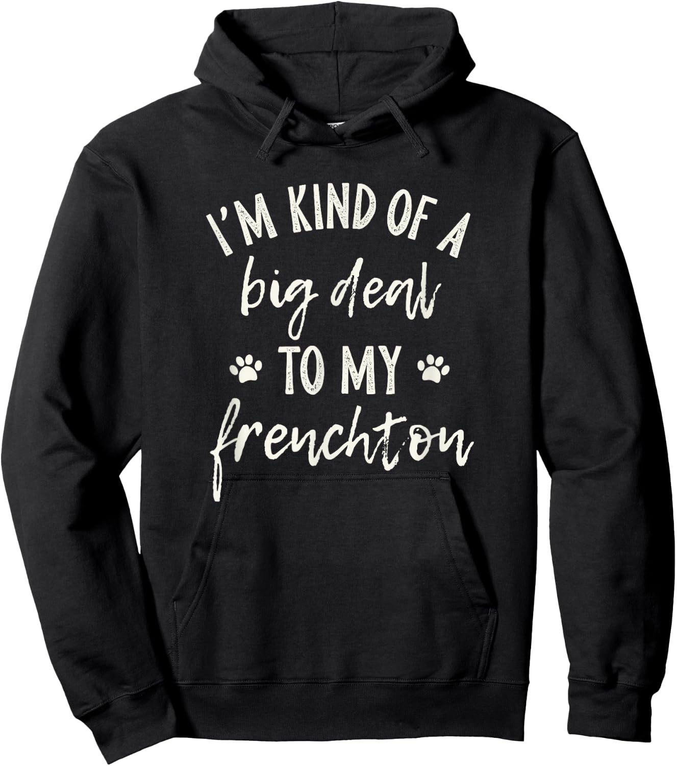 Frenchton Gifts - Cute Frenchton Dog , Black, Women's, Adult, Short Sleeve, , Small Hoodie - Hoodie | Black