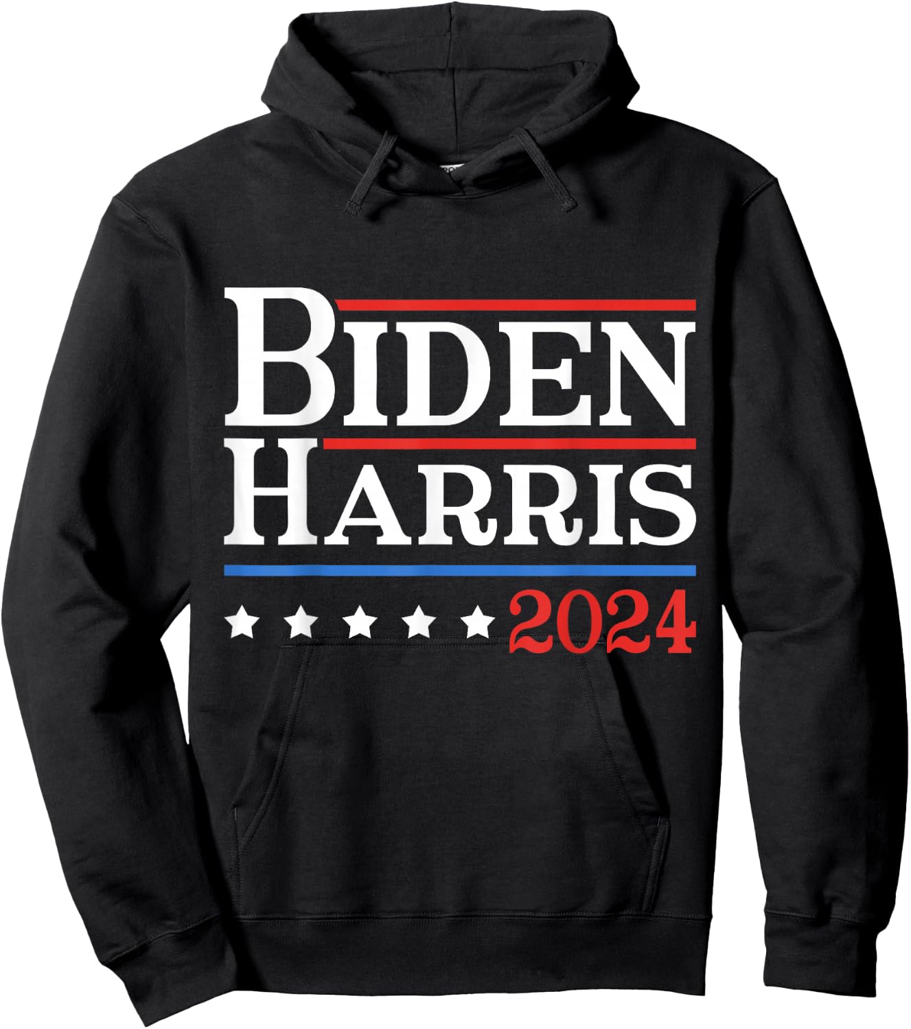 2024 Kamala Harris Joe Biden Hoodie - Hoodie | Black