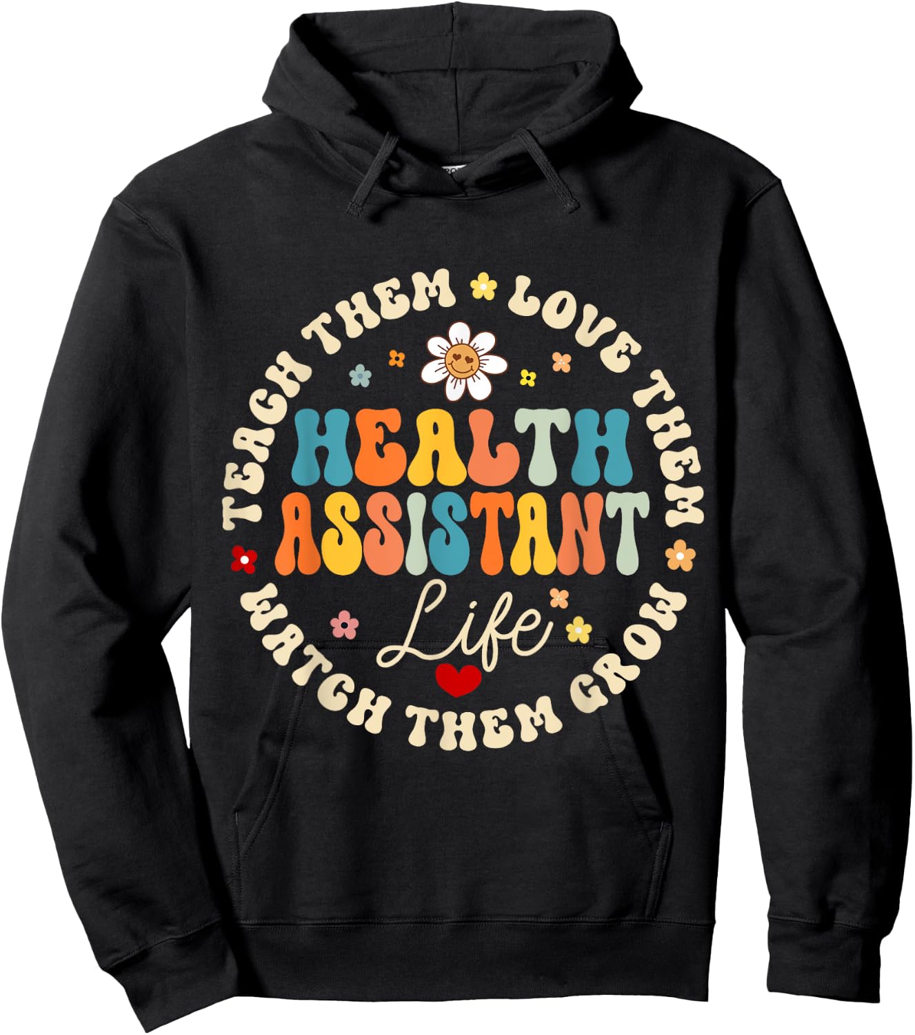 Health Assistant Life School To School & Appreciation Week Hoodie - Hoodie | Black