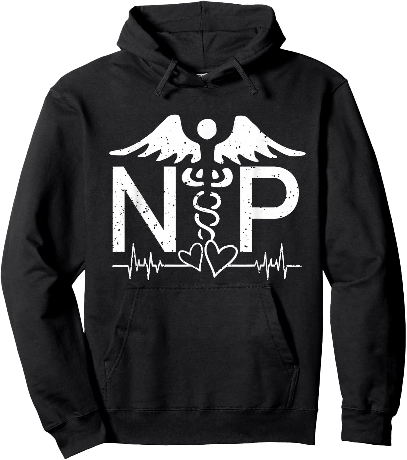 Nurse Practitioner - Medical Nurse Gift Nursing Outfit Hoodie - Hoodie | Black