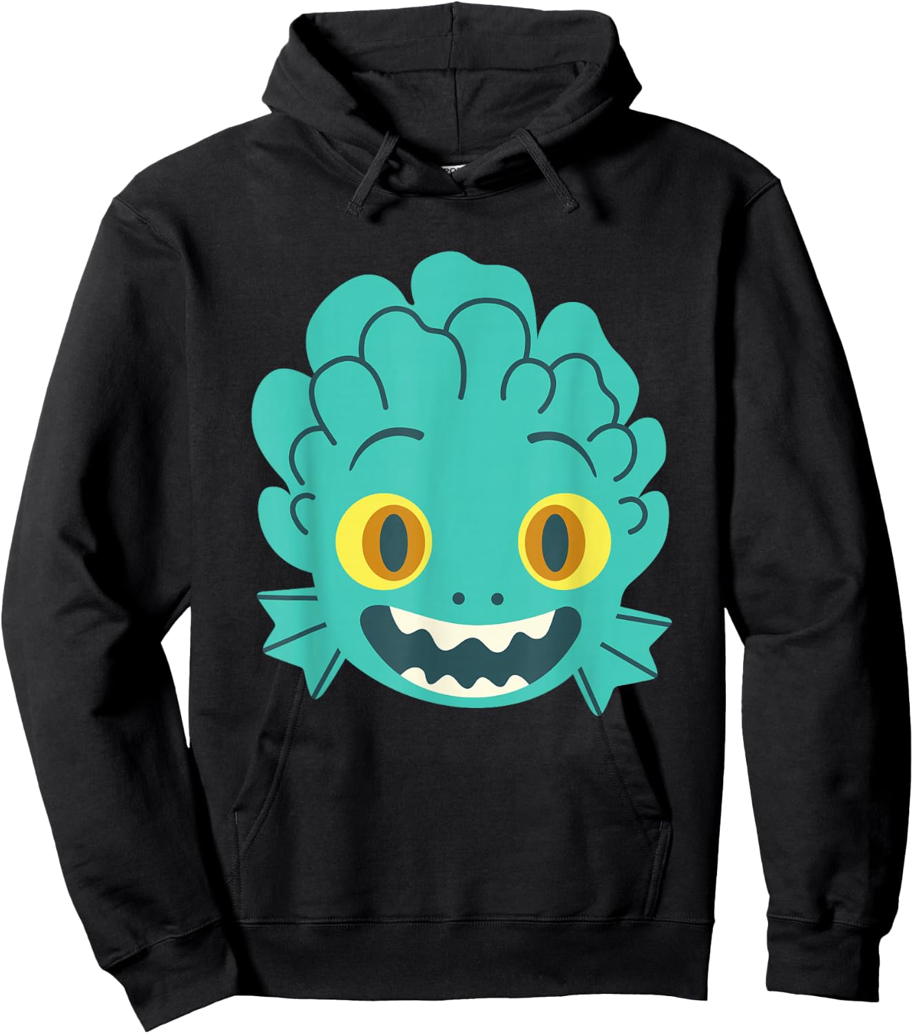 Disney Pixar Luca Big Face Hoodie - Hoodie | Black