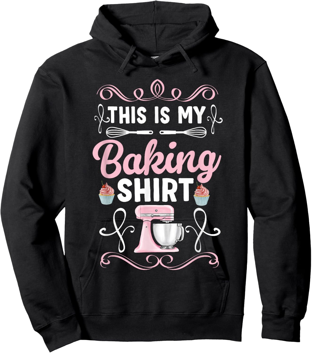 Funny Cupcake & Cookie Baking Crew Love Bakers Hoodie - Hoodie | Black
