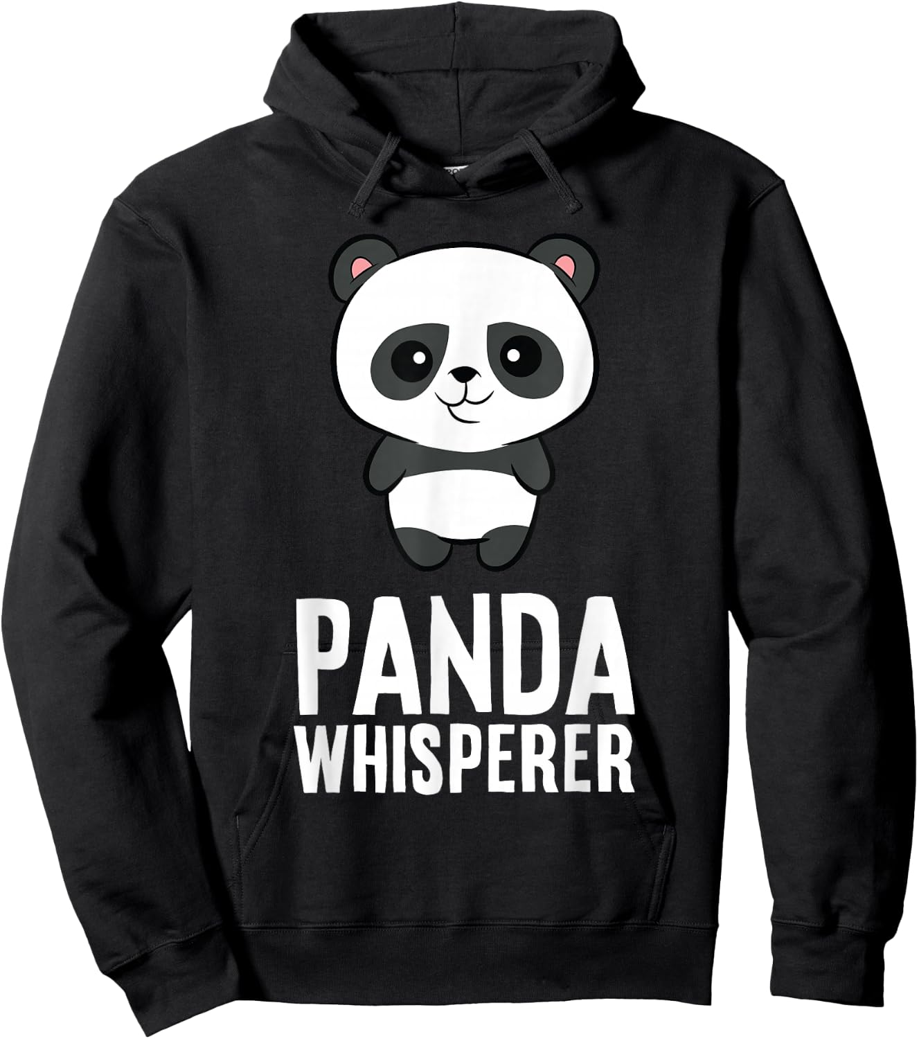 Panda Lover Funny Panda Whisperer Hoodie - Hoodie | Black
