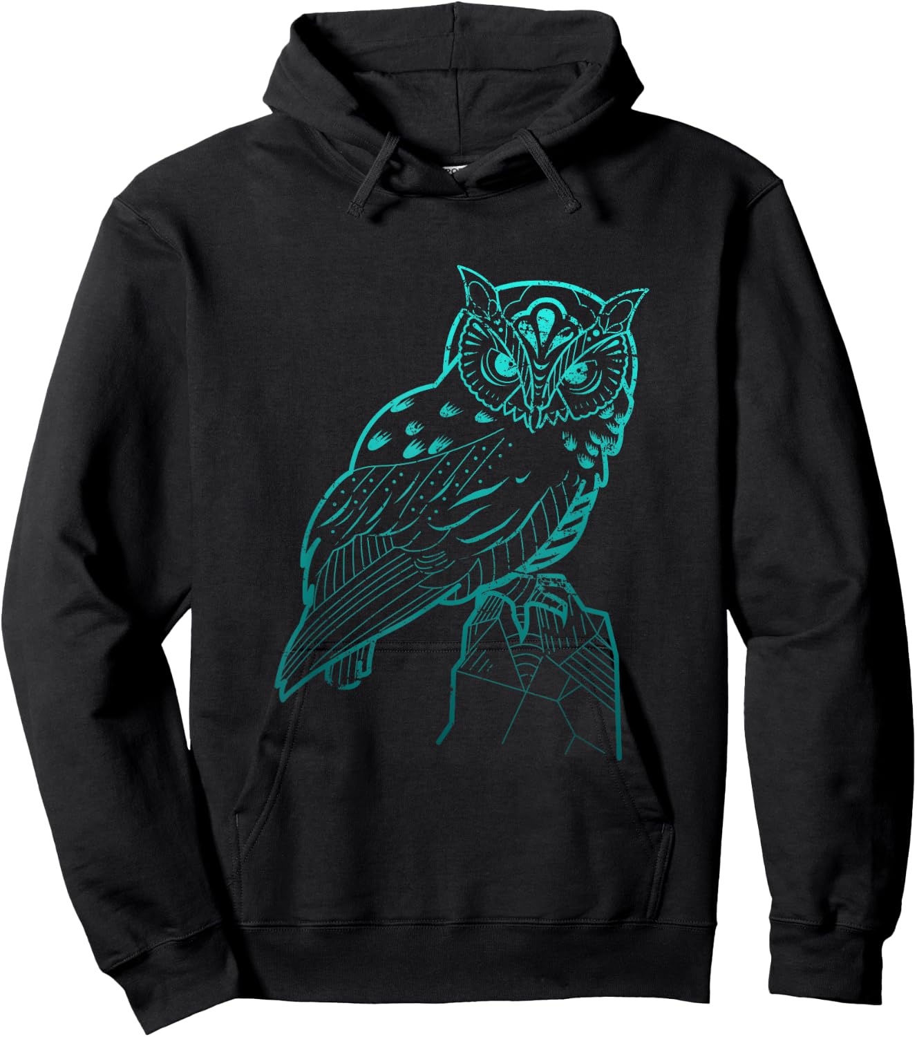 Owl Hoodie - Hoodie | Black
