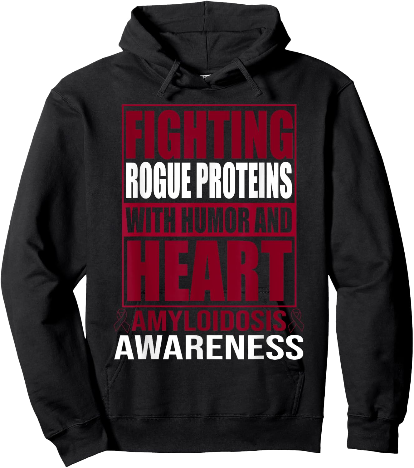 Amyloidosis Hoodie - Hoodie | Black