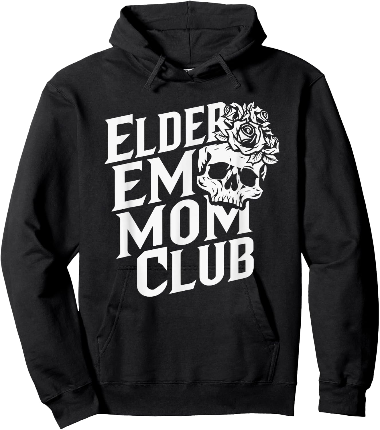 Elder Emo Mom Club Emo Lifestyle Emo Music Goth Subculture Hoodie - Hoodie | Black