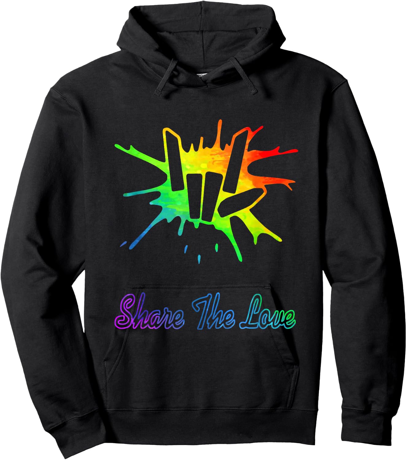 Share Love for Kids and Youth Hoodie - Hoodie | Black