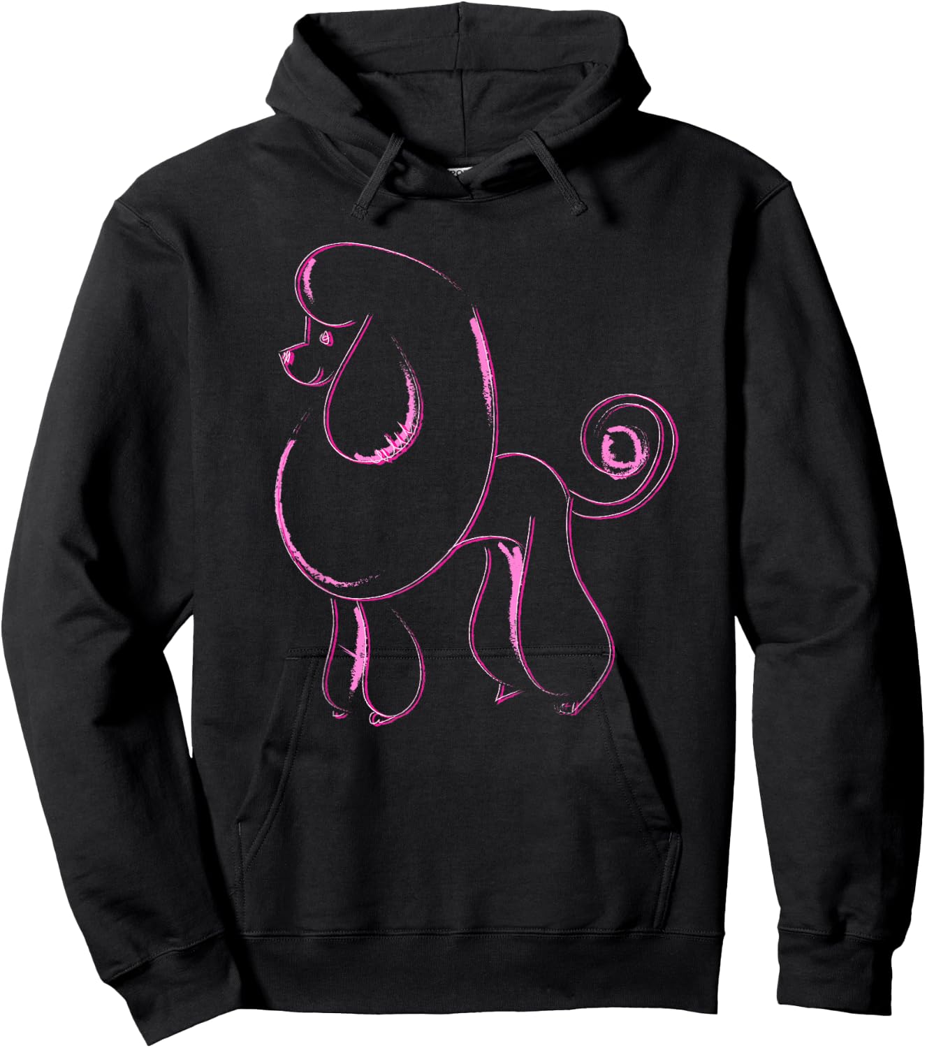 Dog Lover Gifts Poodle Women's Cool Poodle Dog Men's Hoodie - Hoodie | Black