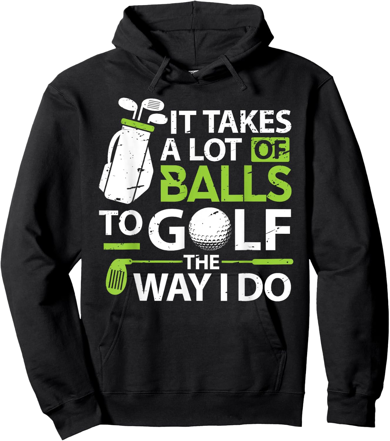 Funny Golf Shirts Golf Player Golfer Women Hoodie - Hoodie | Black