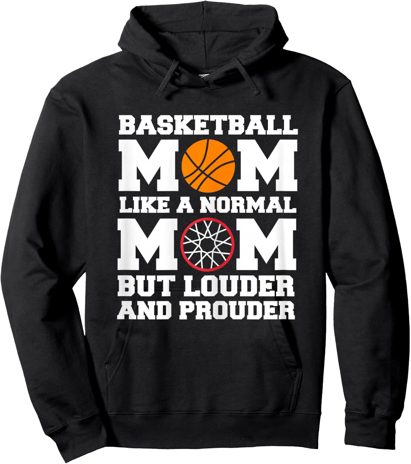 Basketball Mom Hoodie - Hoodie | Black