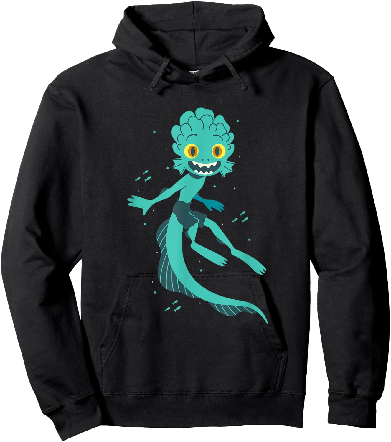 Disney Pixar Luca Portrait Hoodie - Hoodie | Black