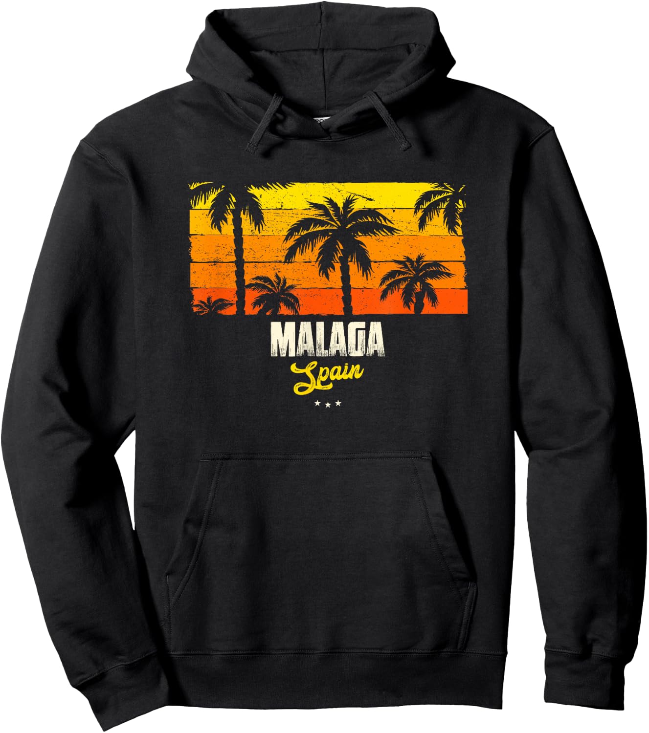Malaga Souvenir - Spain Reminder Hoodie - Hoodie | Black