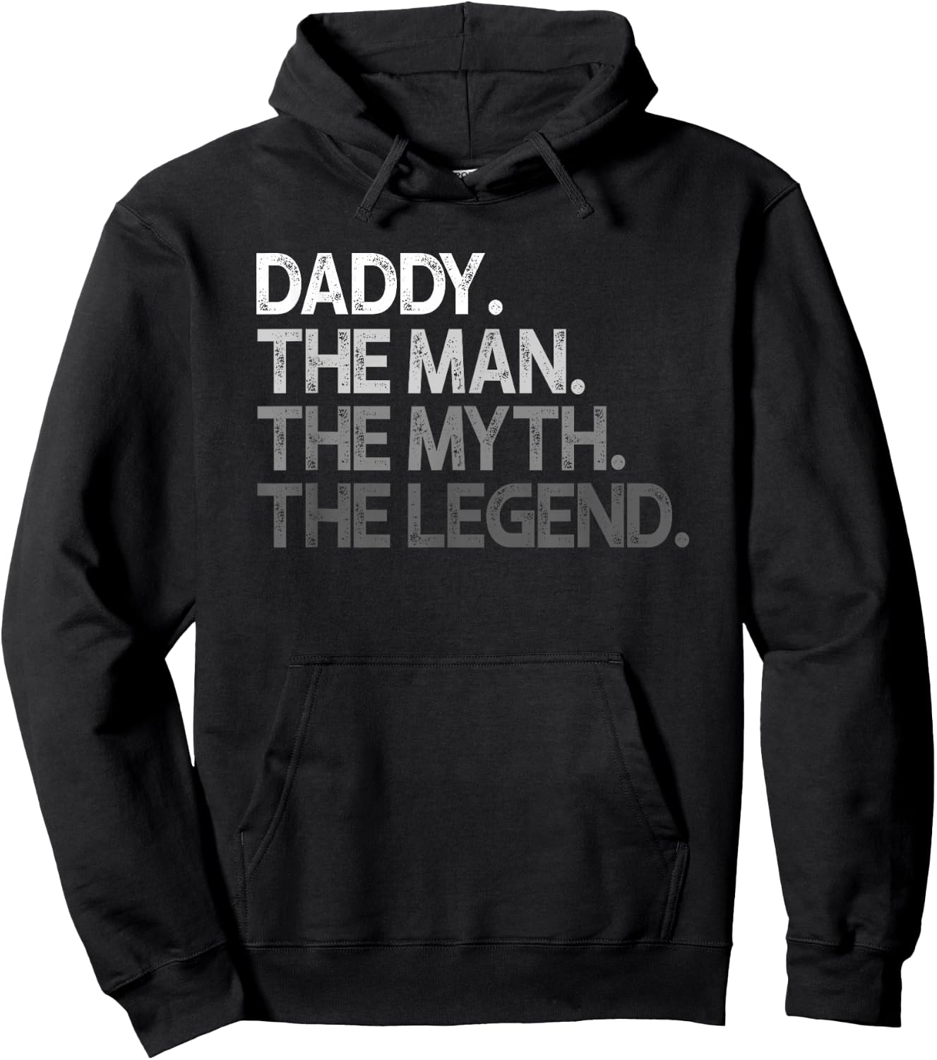 Daddy Design The Man Myth Legend Hoodie - Hoodie | Black
