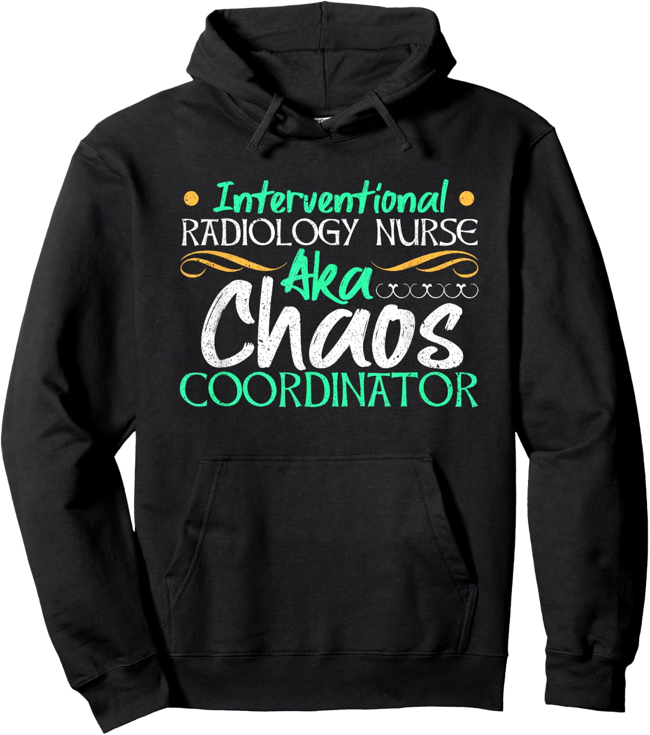 Interventional Radiology Nurse Medical Professional RN Gift Hoodie - Hoodie | Black