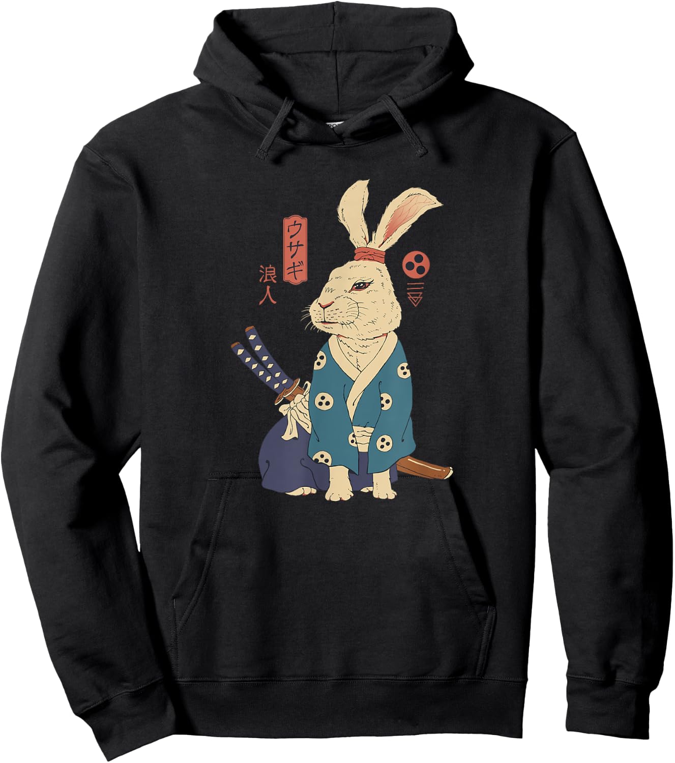 Ronin Usagi Hoodie - Hoodie | Black