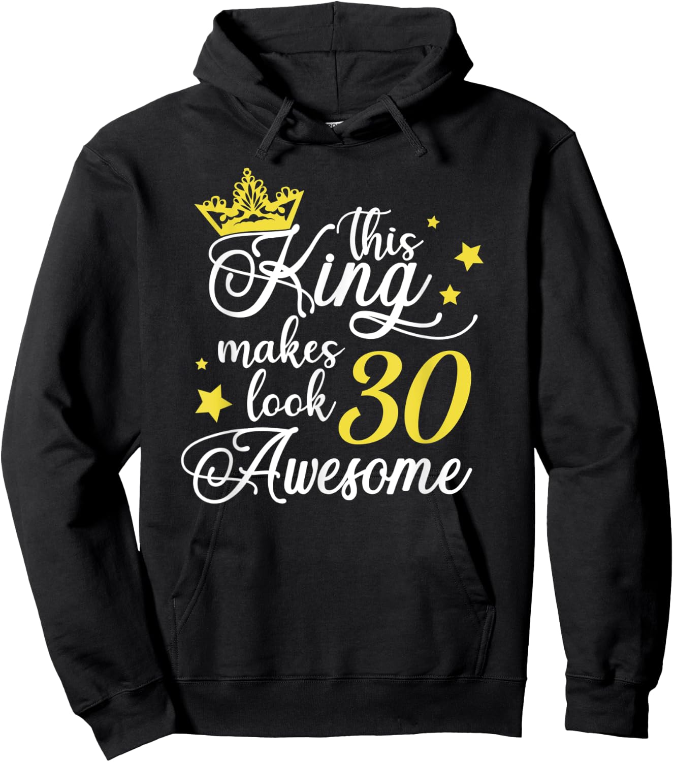 30th Birthday Gifts 30th Birthday Party Ideas Funny Hoodie - Hoodie | Black
