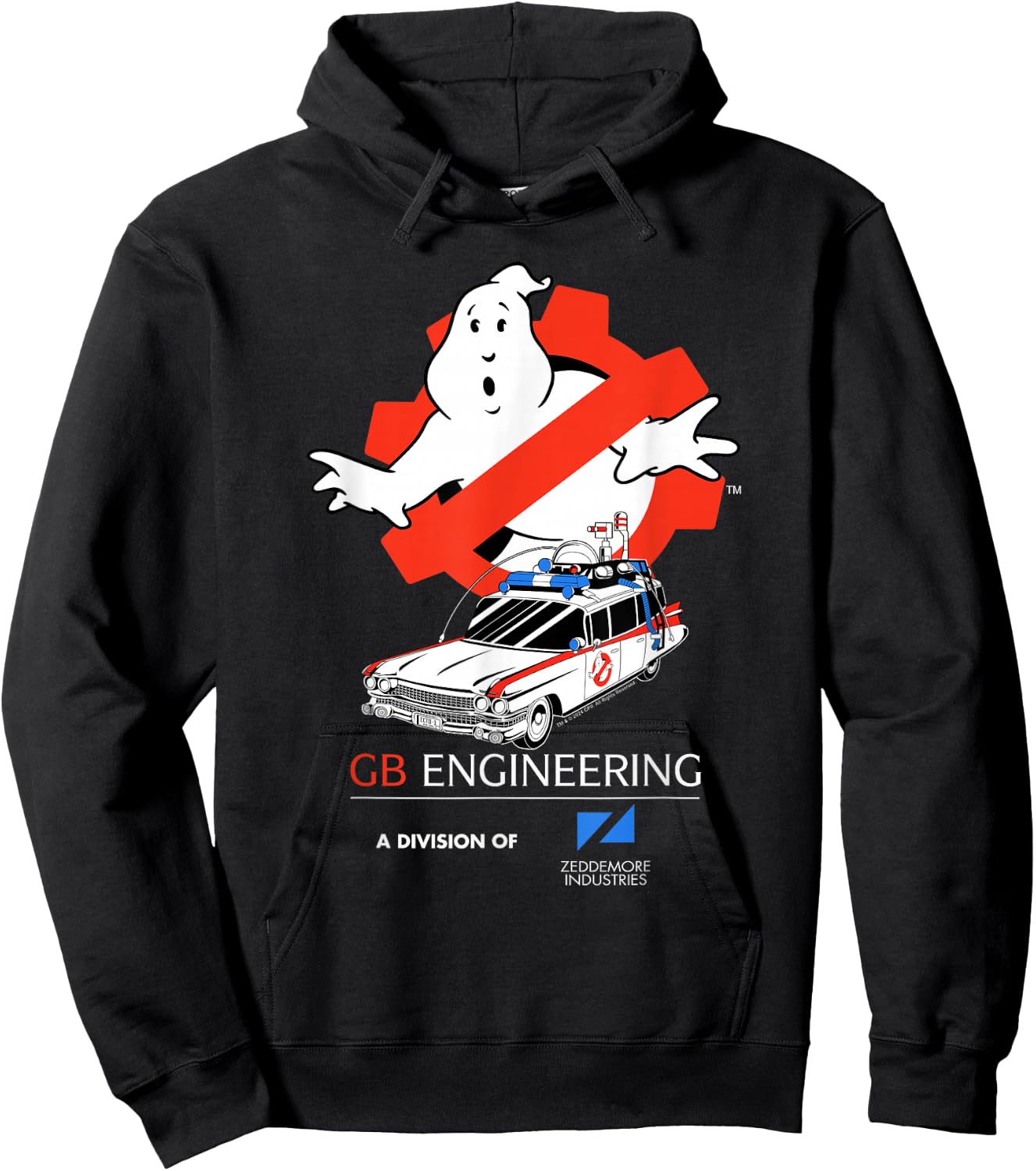 Ghostbusters: Frozen Empire Engineering Gear No Ghost Logo Hoodie - Hoodie | Black