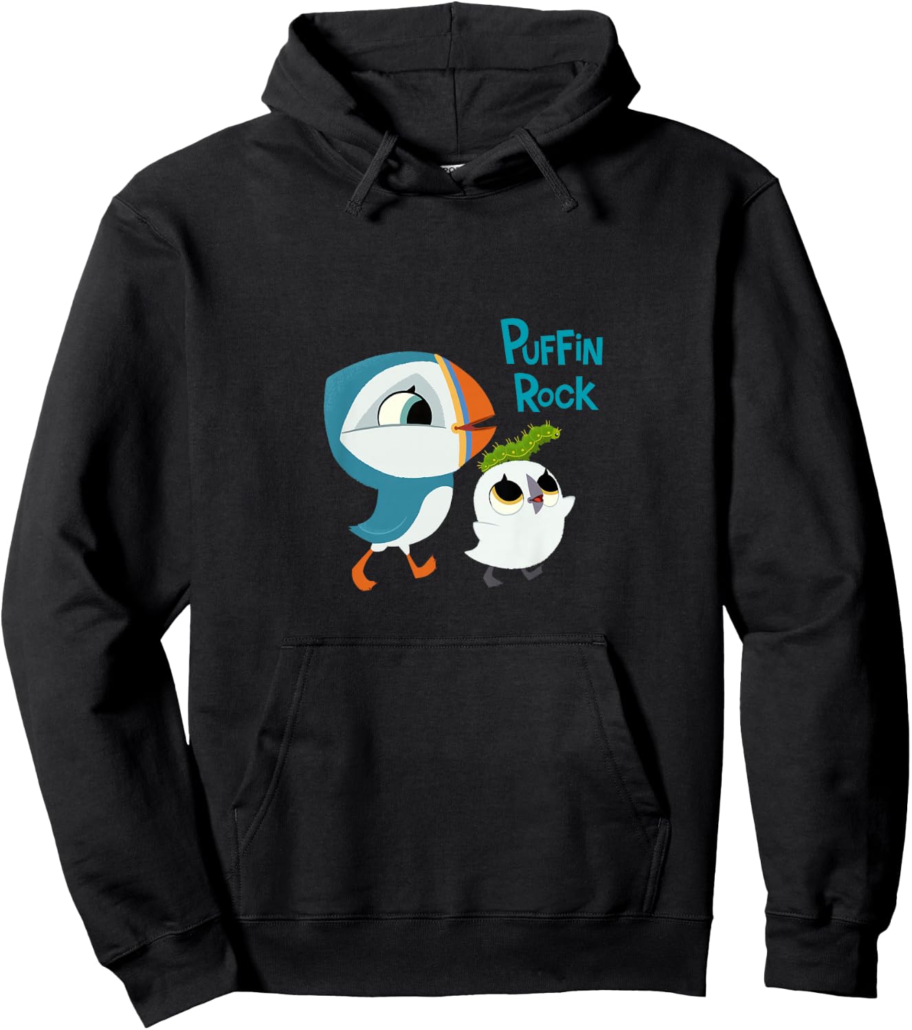 Puffin Rock - Official Merchandise - Oona & Baba take a walk Hoodie - Hoodie | Black