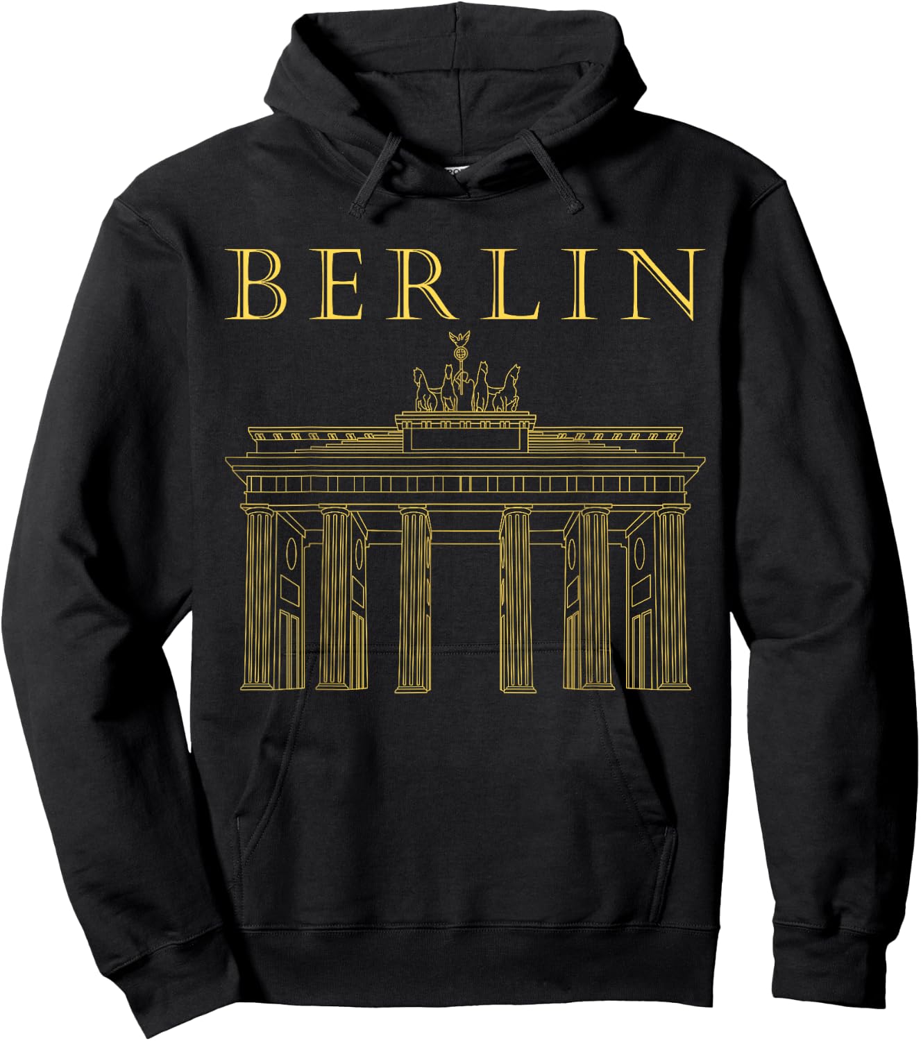 Berlin - Brandenburg Gate Hoodie - Hoodie | Black