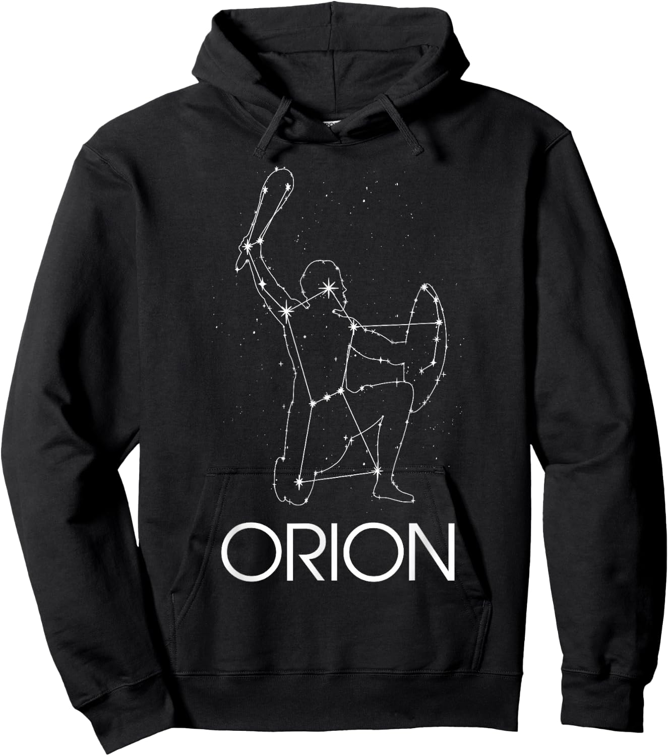 Star Gazing - Orion - Constellation - Astronomer - Space Hoodie - Hoodie | Black