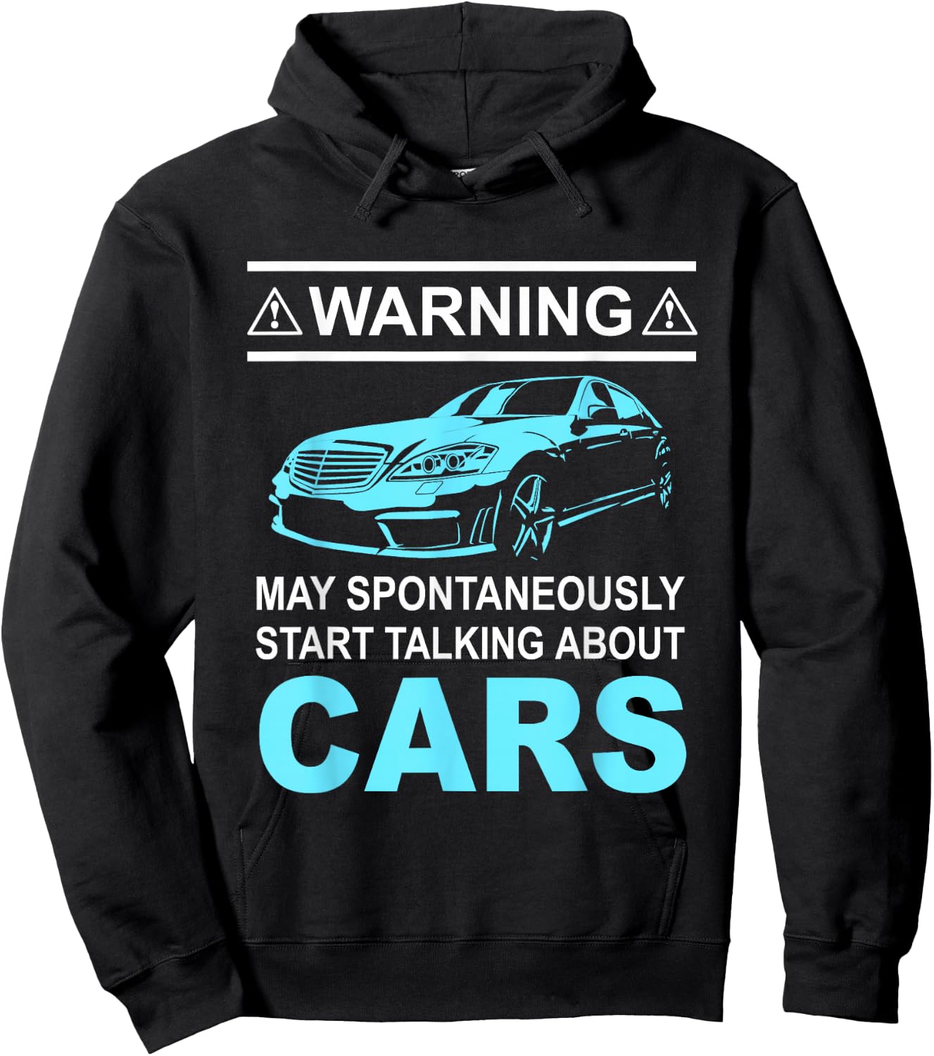 Funny Car Cars Engineer Mechanic Lovers-Gift Men Boys Teens Hoodie - Hoodie | Black