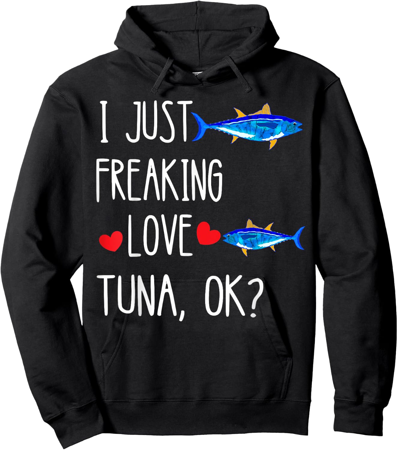 Tuna Tuna Canister Predatory Fish Fishing Food Fish Food Hoodie - Hoodie | Black