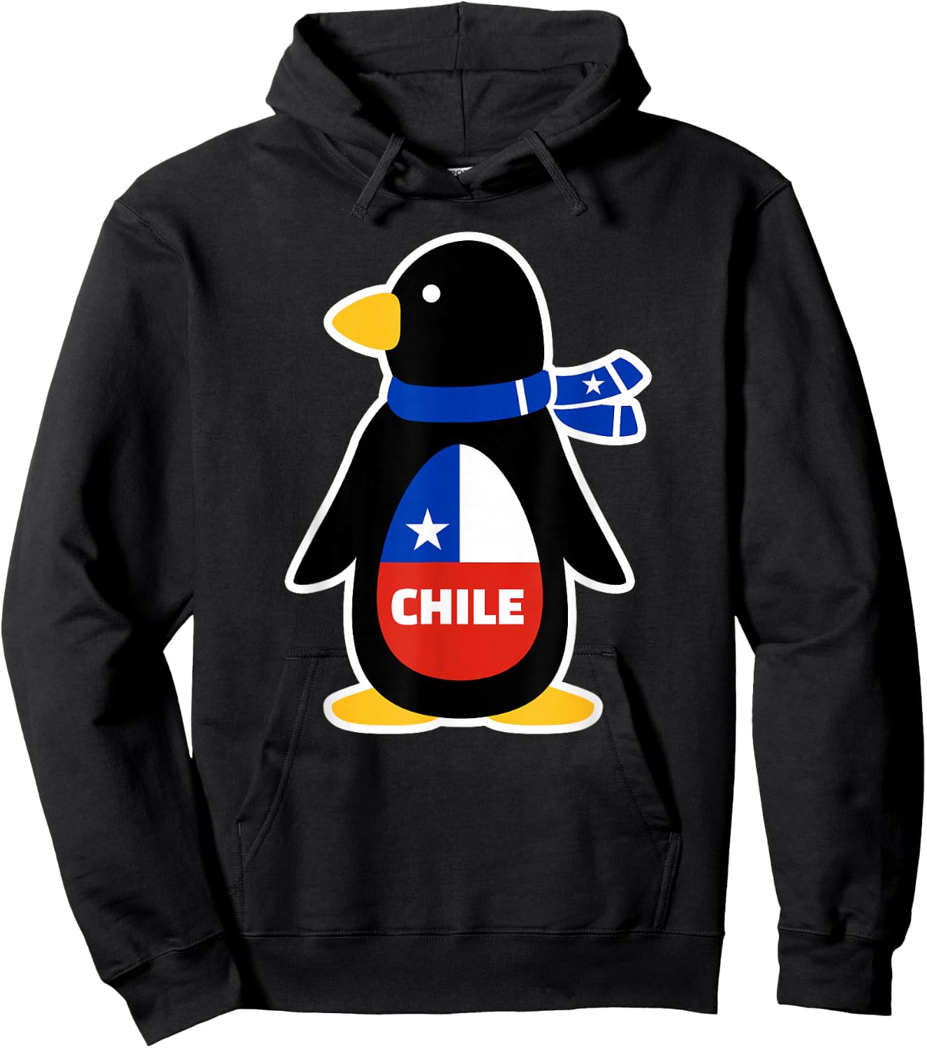 Chile Penguin Hoodie - Hoodie | Black