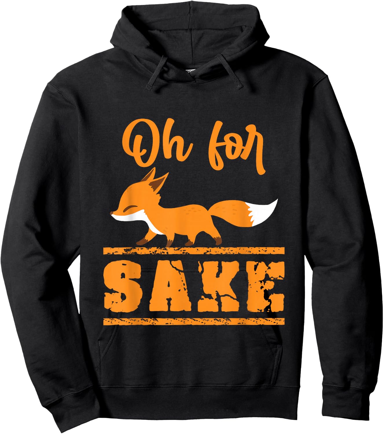 Fox Abstract Foxes Nature Wild Cute Animal Wild Wild Wild Hoodie - Hoodie | Black