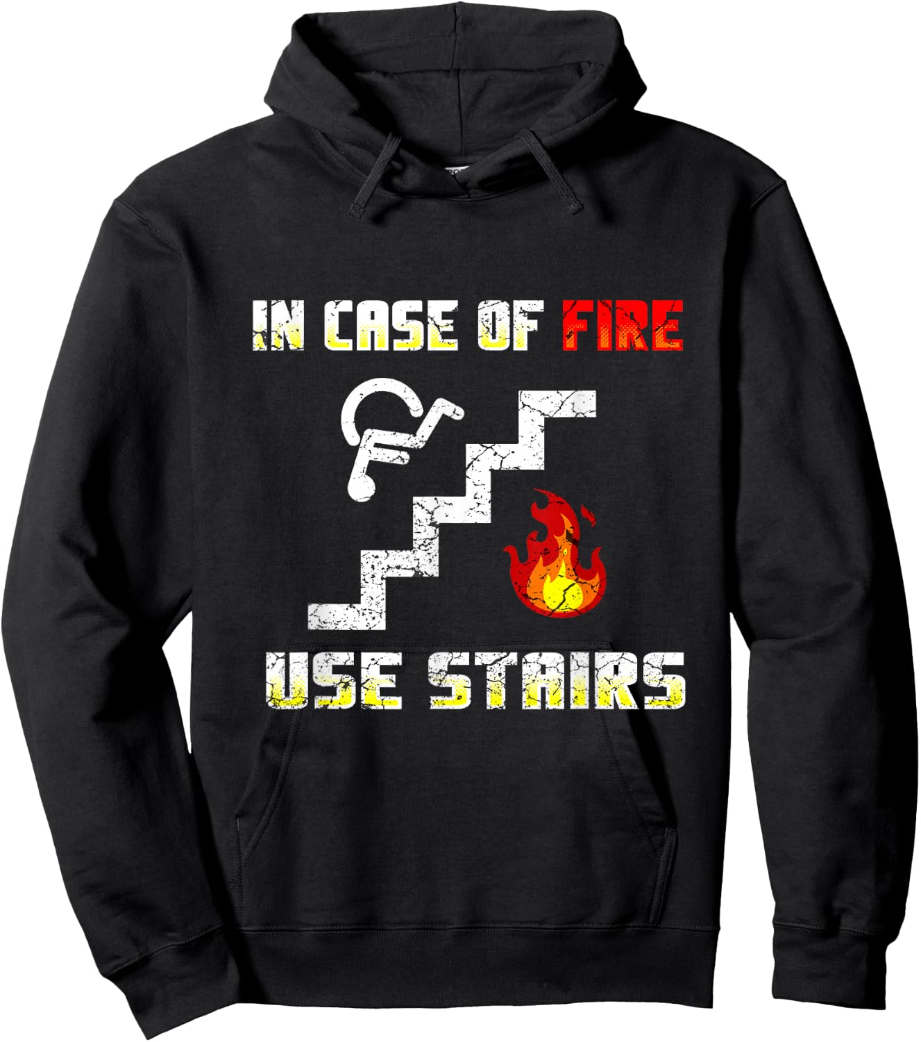Wheelchair Humour Disability Handicap Hoodie - Hoodie | Black