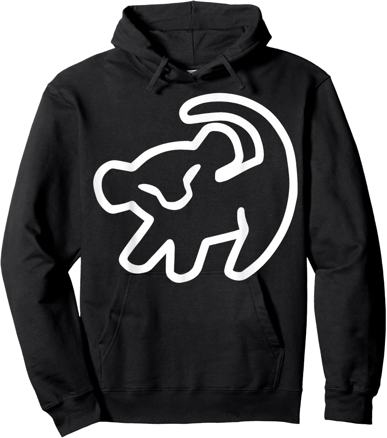 Disney Lion King Simba Cave Painting Hoodie - Hoodie | Black