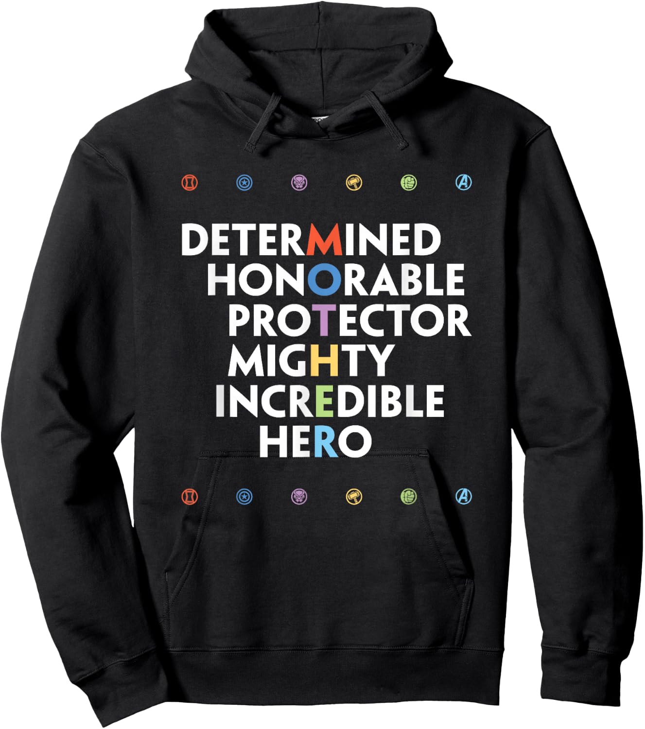 Marvel Avengers Super Hero Mother's Day Hoodie - Hoodie | Black