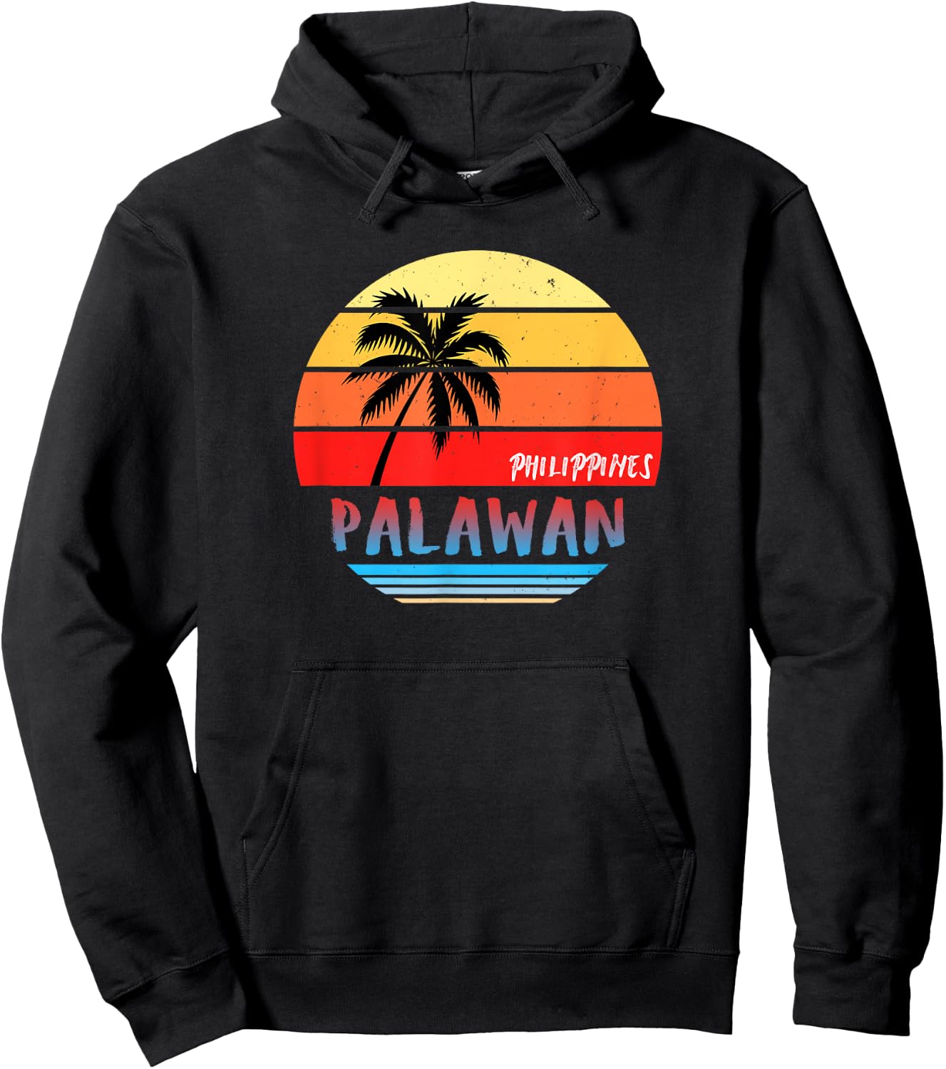 Palawan Shirt Gift Souvenir | Philippines Hoodie - Hoodie | Black