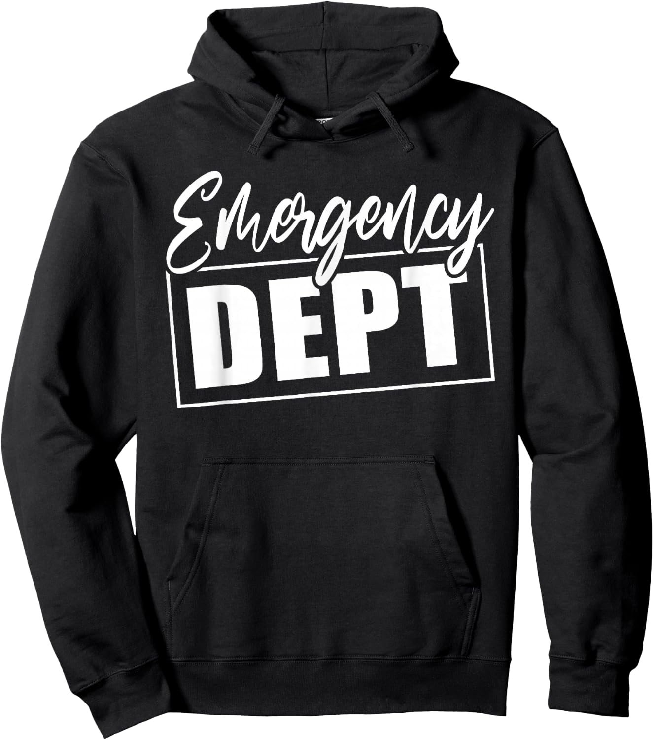 Emergency Department ER Room Emergency Nurse Nursing Women Hoodie - Hoodie | Black
