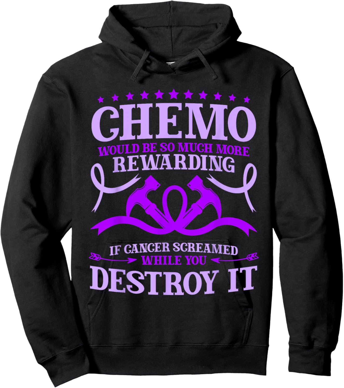 Chemotherapy Chemo Would Be So Much More Rewarding Hoodie - Hoodie | Black