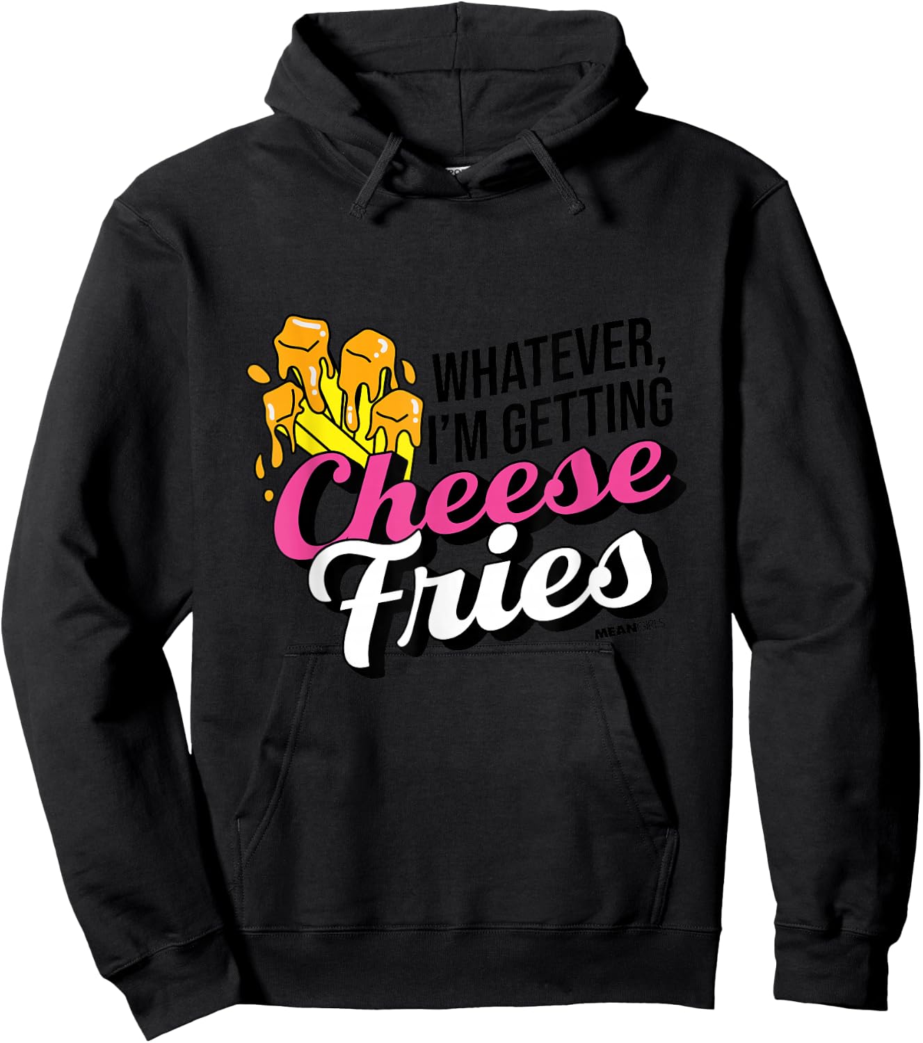 Mean Girls - Cheese Fries Hoodie - Hoodie | Black