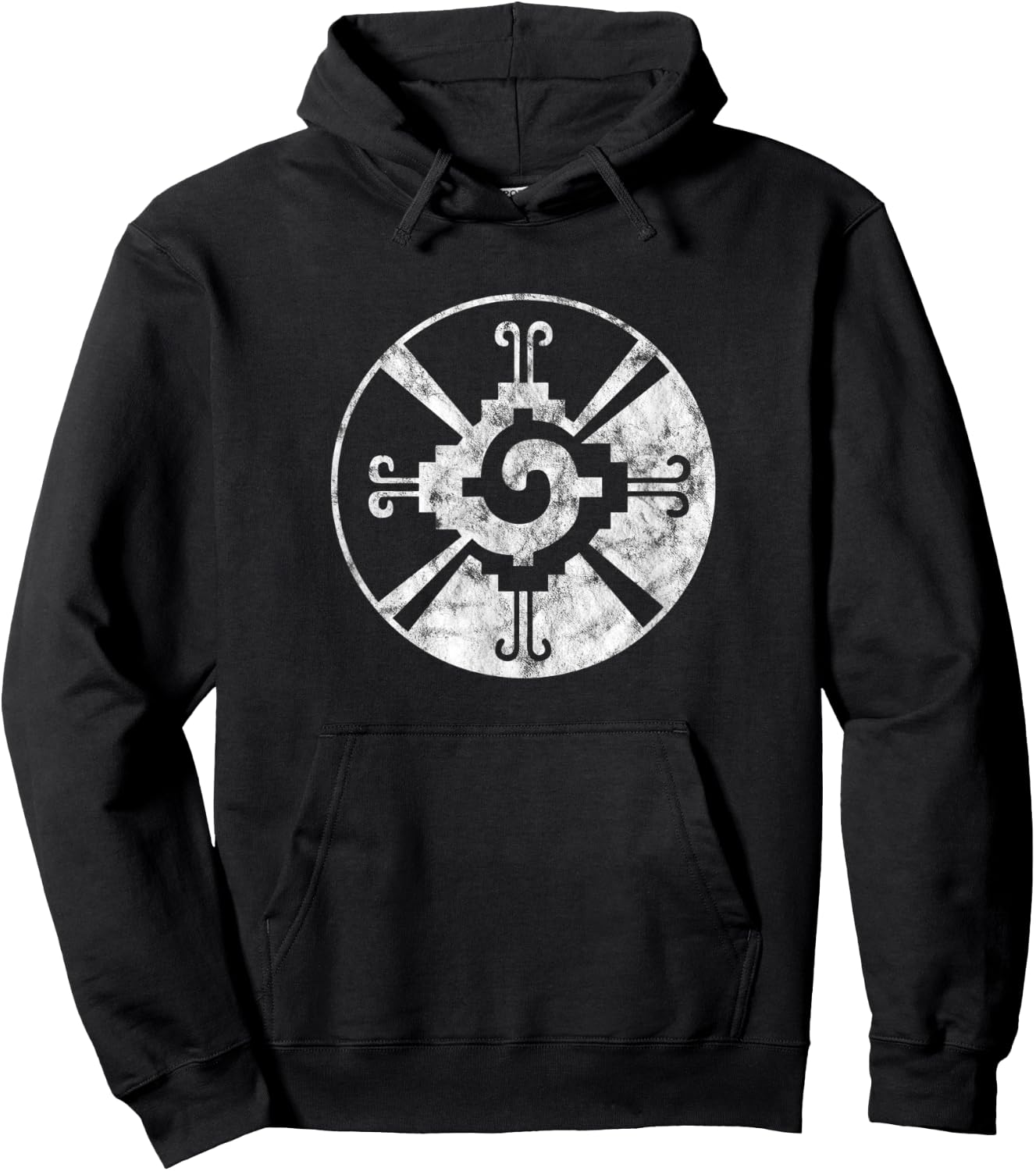 Hunab Ku, Maya, symbol, Indian, heart of the galaxy, mystic Hoodie - Hoodie | Black