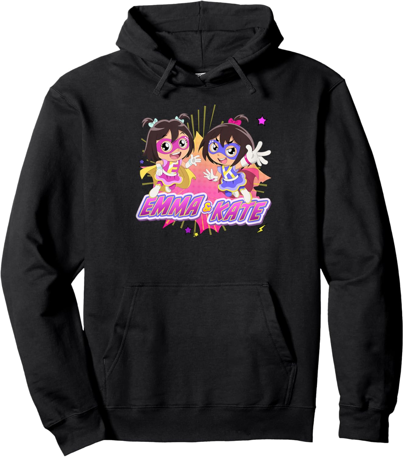 Ryan's World The Movie Emma & Kate Hoodie - Hoodie | Black