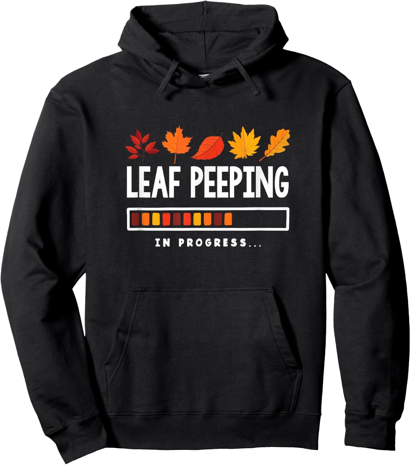 Leaf Peeping Fall Foliage Leaf Peeper Leaves Leaf Peeping Hoodie - Hoodie | Black