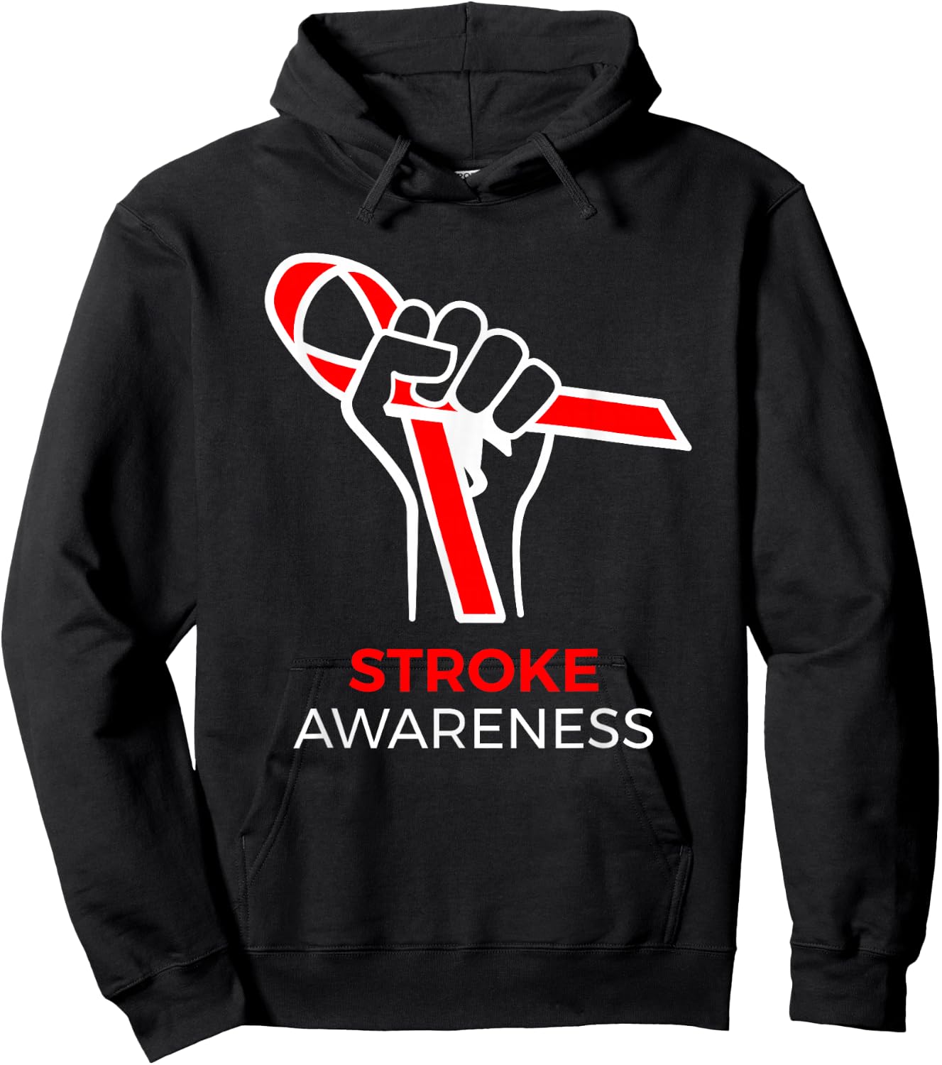 Sroke Survivor Shirt National Stroke Awareness Hoodie - Hoodie | Black