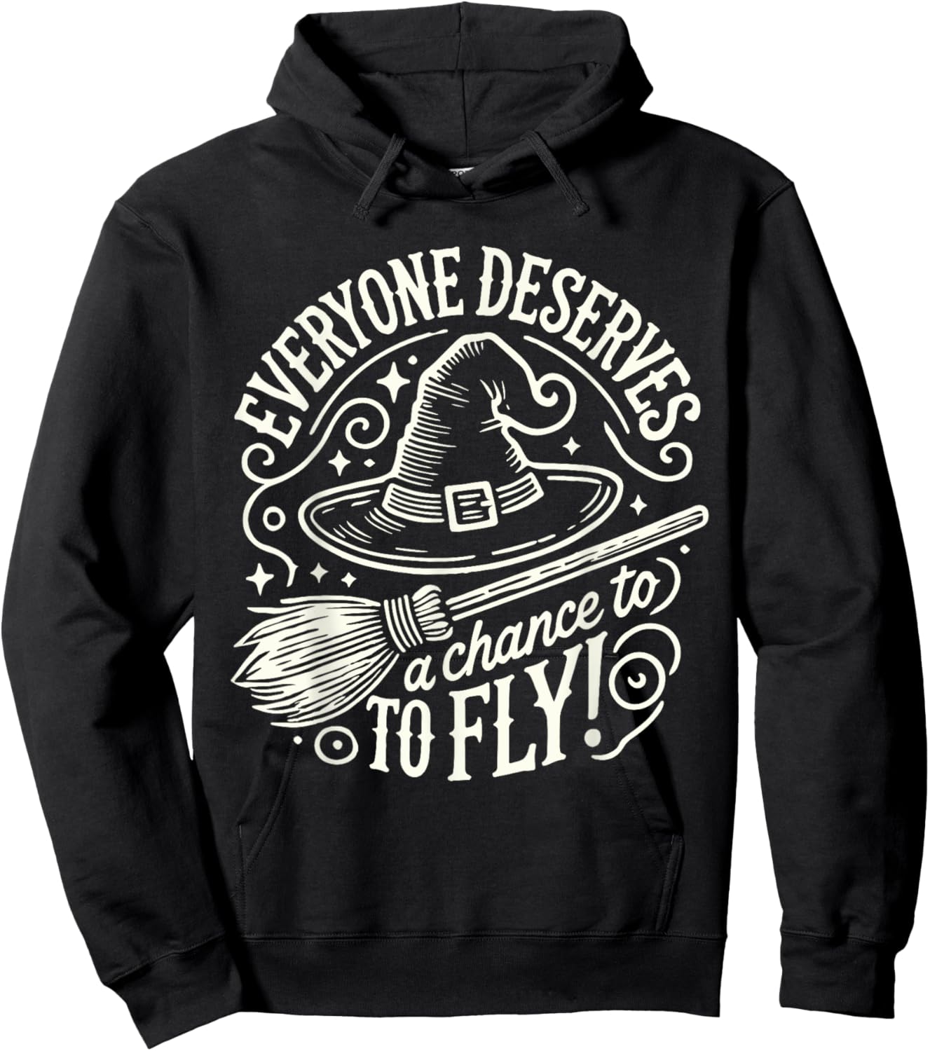 Everyone Deserves A Chance To Fly Hoodie - Hoodie | Black